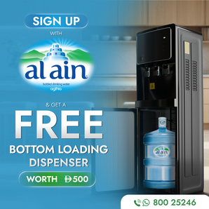 Al Ain Water – Free Bottom Loading Dispenser